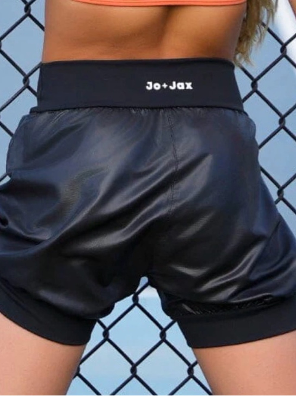 Jo And Jax Black Warm Up Short,  Youth Small, Dance Bottoms